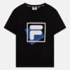 Fila Bleicherode Graphic Tee Unisex - T-Shirt Print - Black