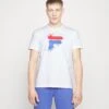 Fila Nevio - T-Shirt Print - White/Red