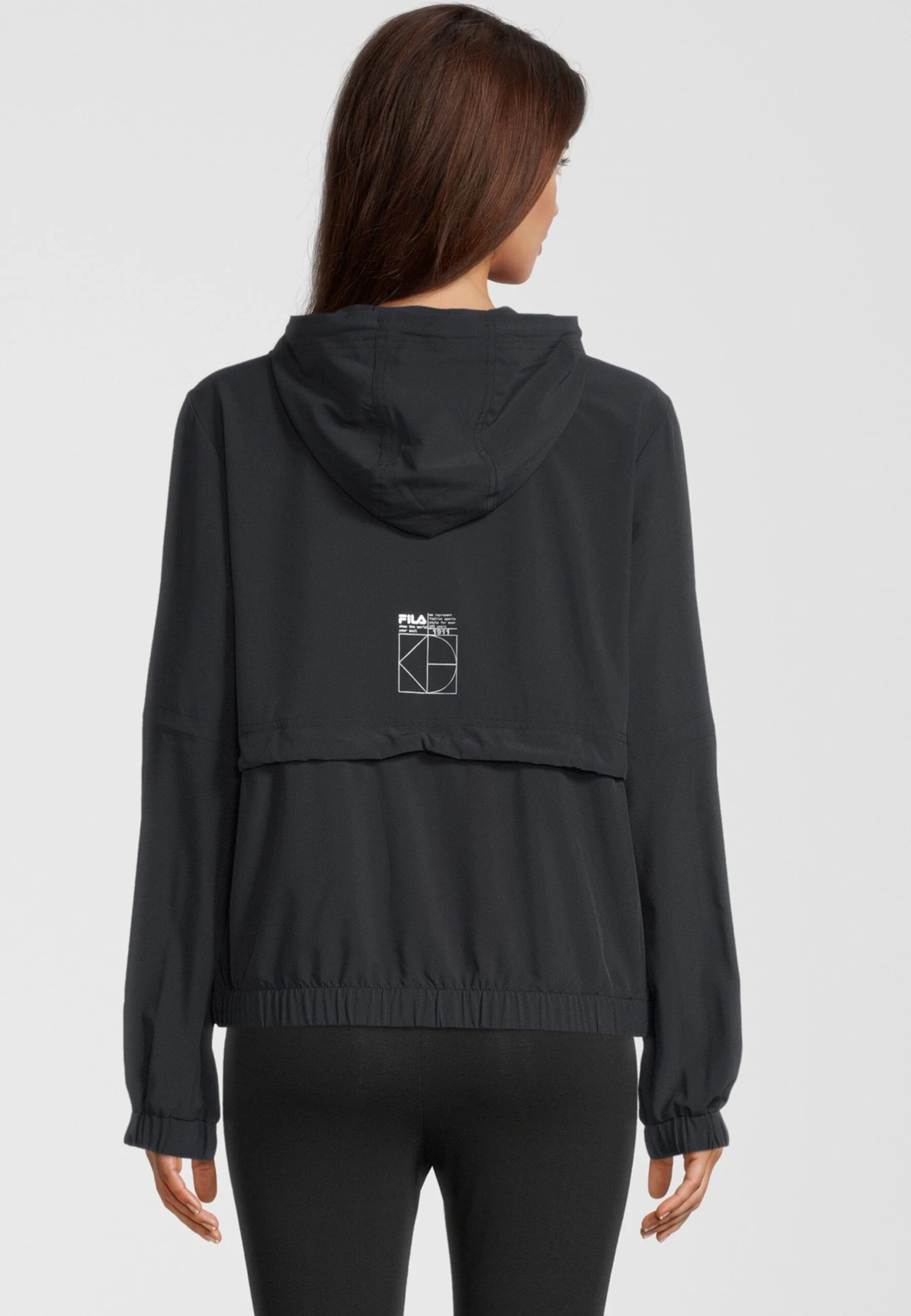 Fila Riccione - Sweater Met Rits - Black Beauty 3 Fila Riccione - Sweater Met Rits - Black Beauty - Afbeelding 3