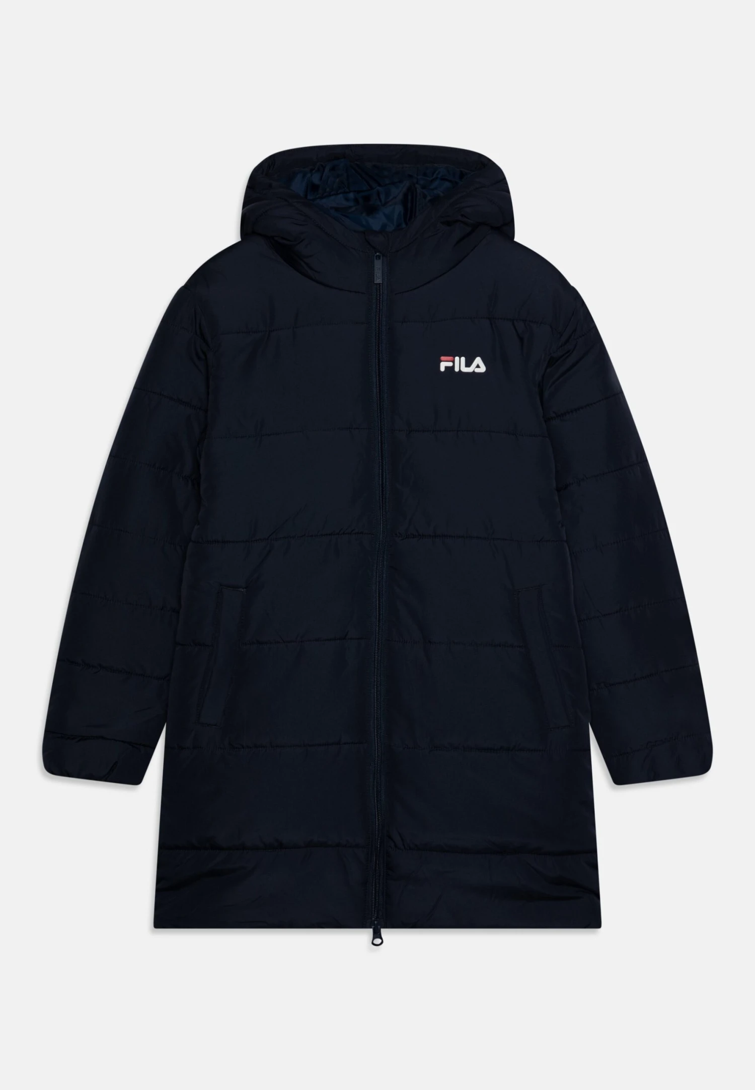 Fila Bergkamen Teen Girls Long Puff - Winterjas - Black Iris 1 Fila Bergkamen Teen Girls Long Puff - Winterjas - Black Iris