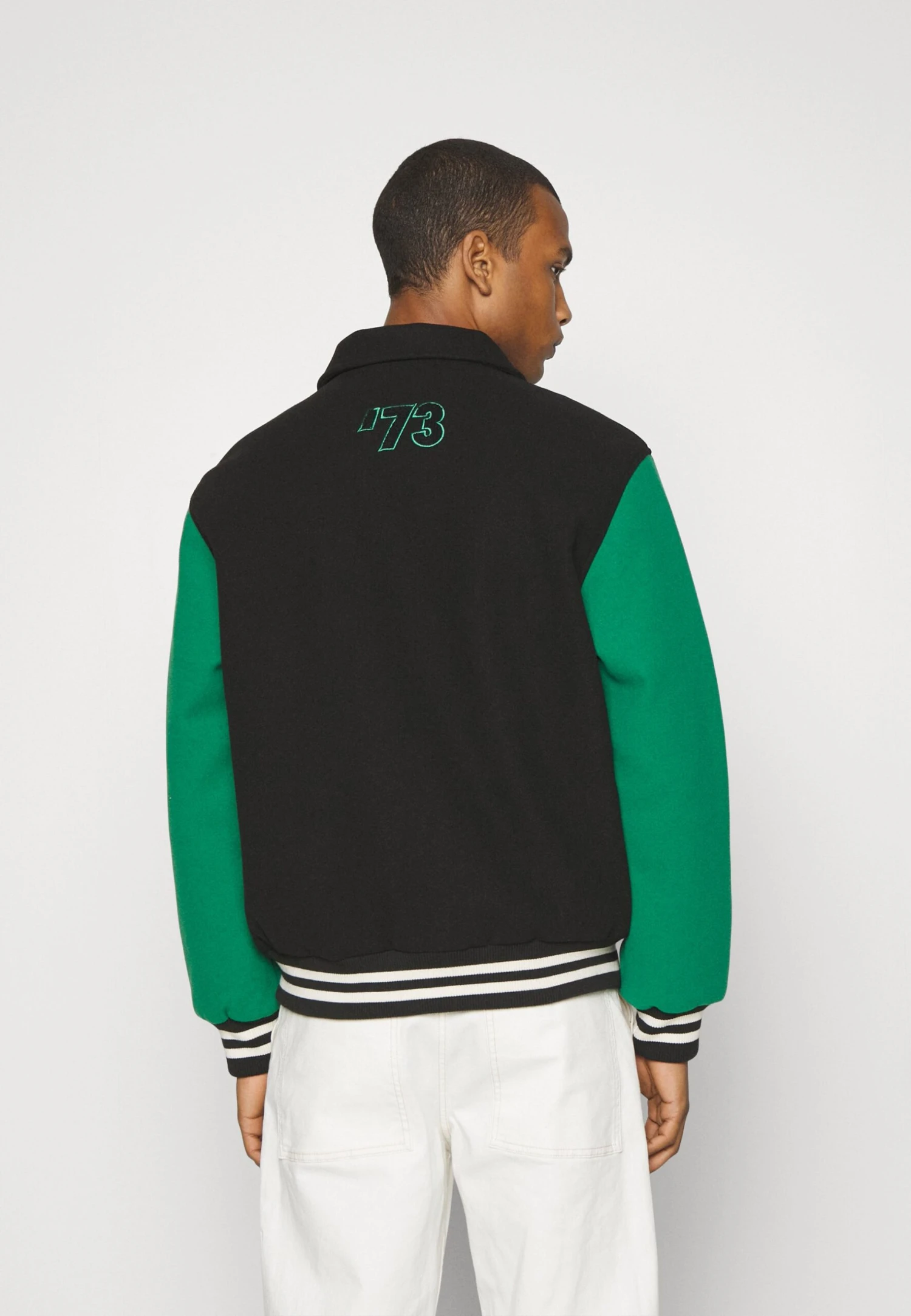 Fila Tehran College Jacket Unisex - Bomberjacks - Black 3 Fila Tehran College Jacket Unisex - Bomberjacks - Black - Afbeelding 3