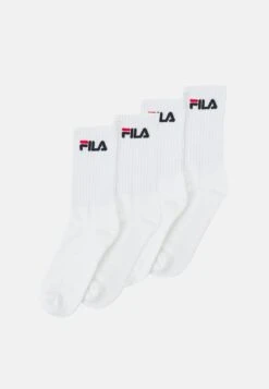 Fila Socks Italia 4 Pack - Sokken - White