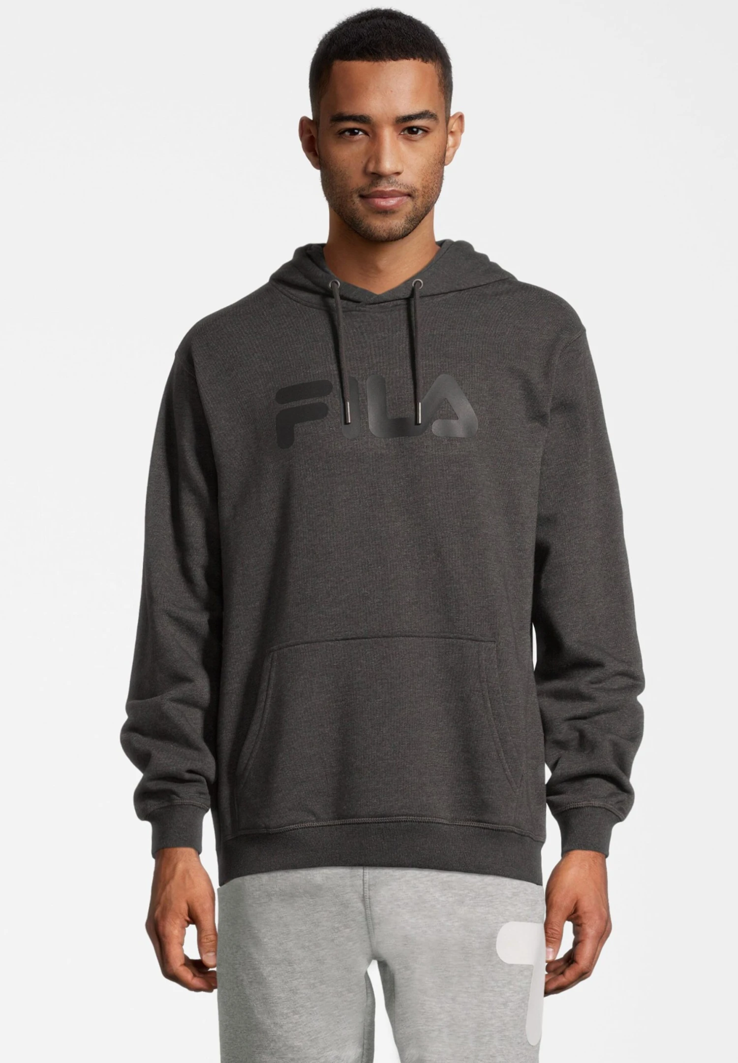 Fila Barumini - Hoodie - Dark Grey Melange 1 Fila Barumini - Hoodie - Dark Grey Melange