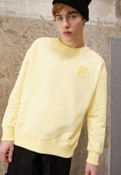 Fila Baben Oversized Crew - Sweater - Pale Banana