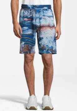 Fila Cuneo- Shorts - Blueacrylicpouring Aop