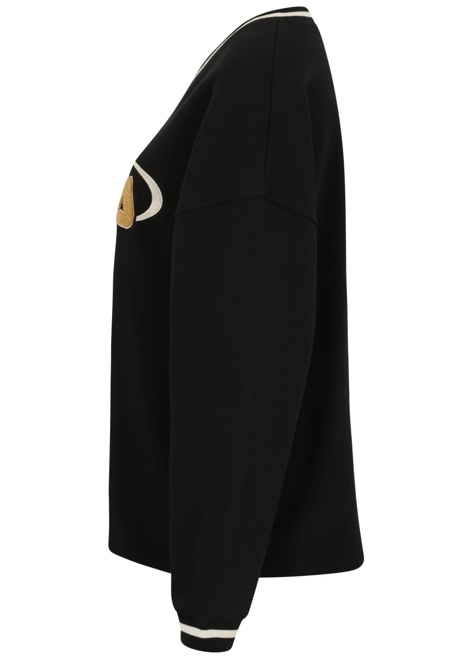 Fila Helen Loose Fit V-Neck- Sweater - Black 3 Fila Helen Loose Fit V-Neck- Sweater - Black - Afbeelding 3