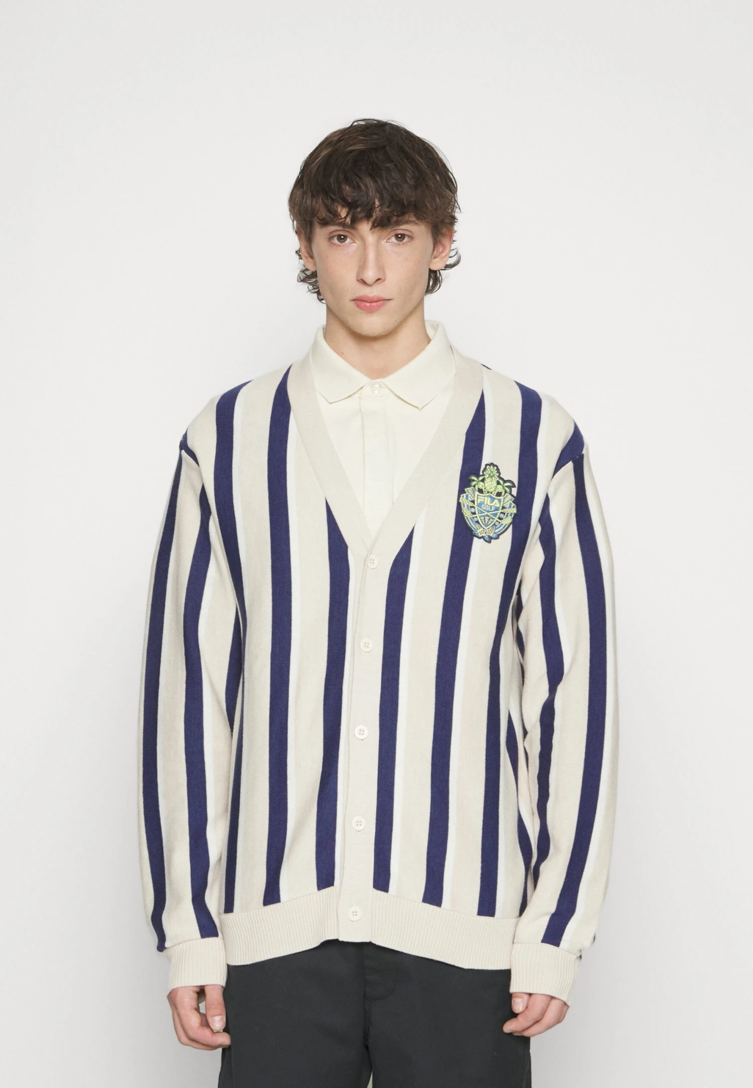 Fila Trabitz Cardigan - Vest - Fields Of Rye 3 Fila Trabitz Cardigan - Vest - Fields Of Rye - Afbeelding 3