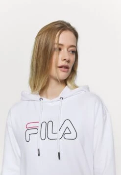 Fila Larkin Hoody - Hoodie - Bright White -Fila Verkoopwinkel 8e0ae3681637499f832f6dcfa94e2c2e