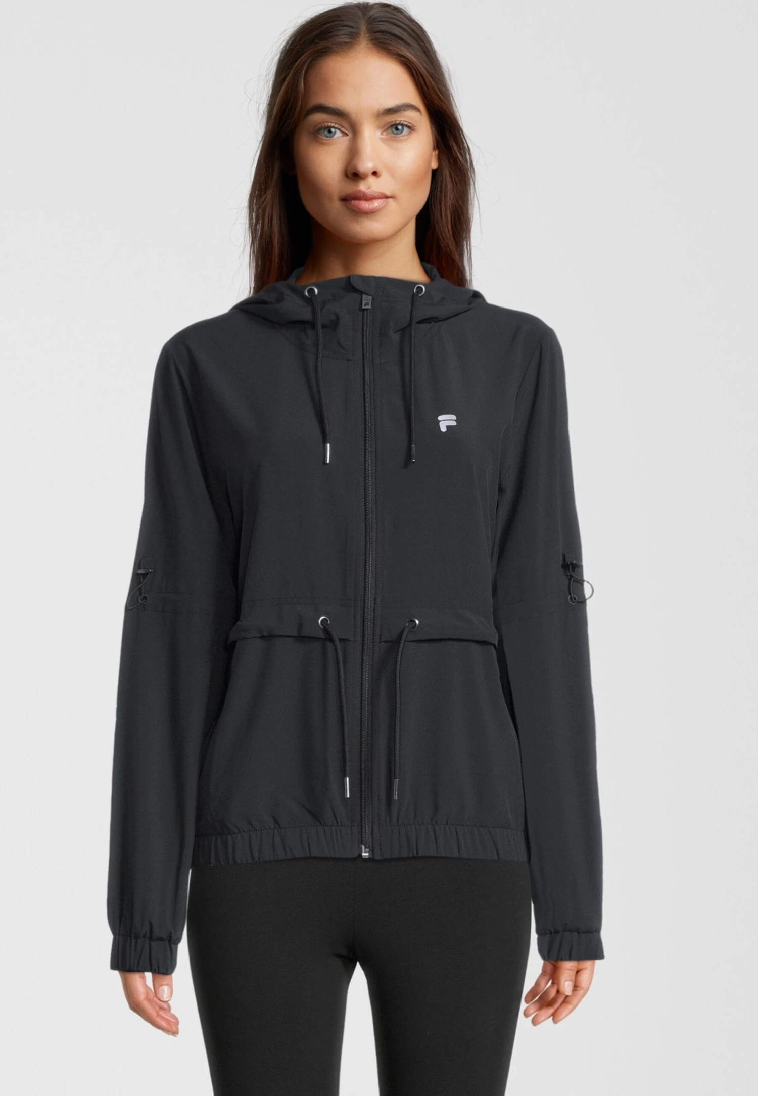 Fila Riccione - Sweater Met Rits - Black Beauty 2 Fila Riccione - Sweater Met Rits - Black Beauty - Afbeelding 2