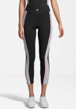 Fila Redon 7/8 - Legging - Black-Fair Orchid