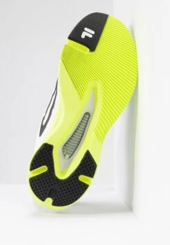 Fila Shocket Train - Sportieve Wandelschoenen - White Black Safety Yellow -Fila Verkoopwinkel 94260478c8564936af96cb9876a4861e