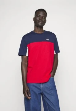 Fila Baunatal Tee - T-Shirt Print - Black Iris/True Red -Fila Verkoopwinkel 94883e5f38324d9d9a9bb4e31fa69c82