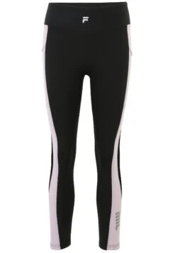Fila Redon 7/8 - Legging - Black-Fair Orchid -Fila Verkoopwinkel 949aaf18b6954c08a768619f6db5c6b2