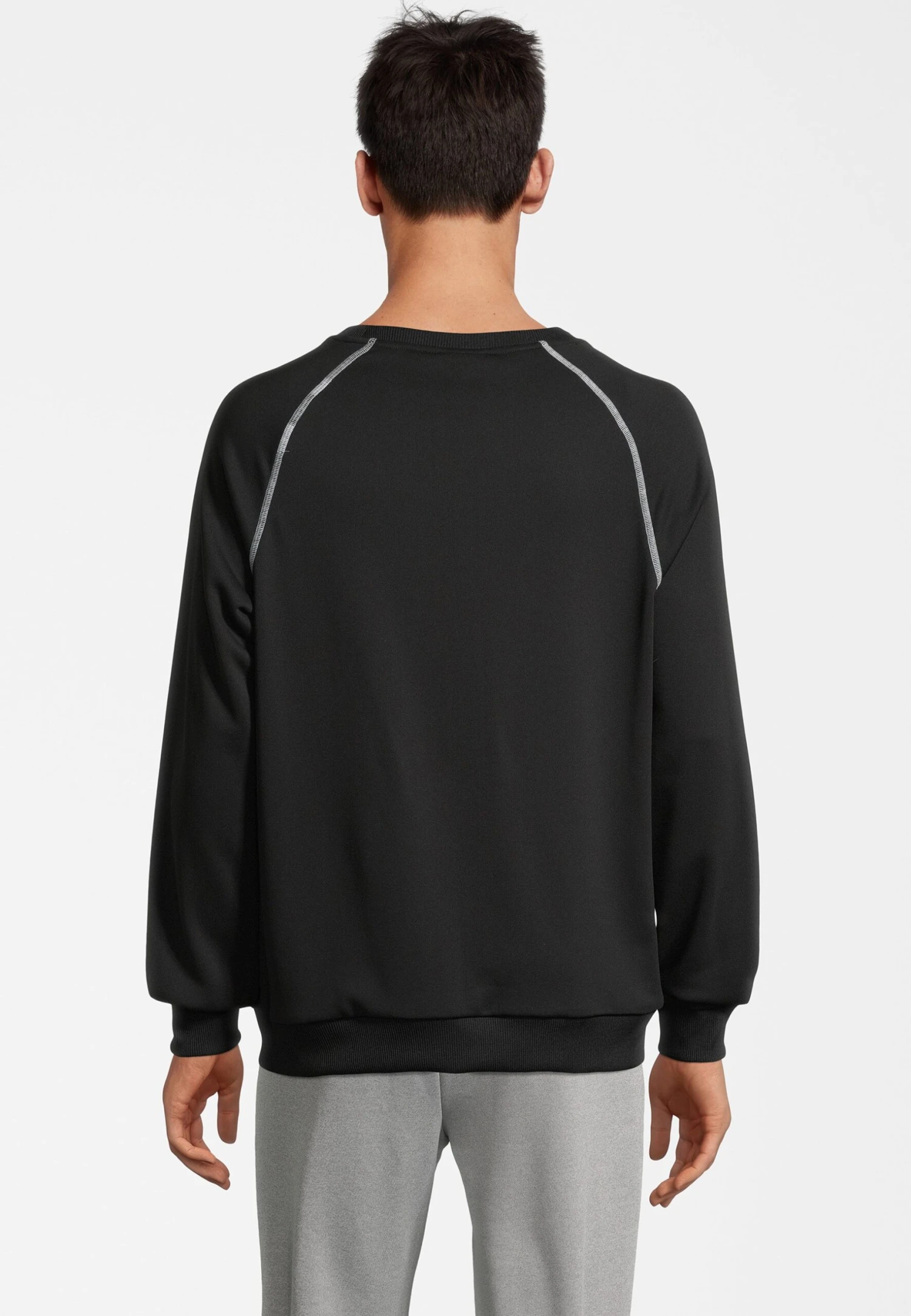 Fila Landin Raglan Crew - Sweater - Black 3 Fila Landin Raglan Crew - Sweater - Black - Afbeelding 3