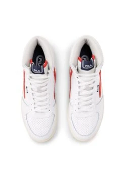 Footwear Sevaro Mid - Sneakers Hoog - White/Fila Red -Fila Verkoopwinkel 95be201281c542f9be00c9d28f2b2bec
