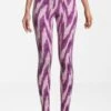 Fila Calla Heigh Waist - Legging - Purple Abstract Etno Aop