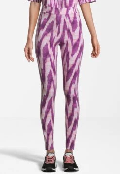 Fila Calla Heigh Waist - Legging - Purple Abstract Etno Aop