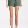 Fila Brandenburg High Waist - Korte Broeken - Silt Green
