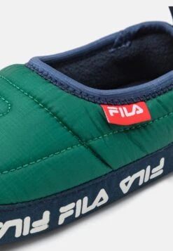 Fila Comfider Kids Unisex - Pantoffels - Green/Navy -Fila Verkoopwinkel a3fd46a809be4cd8a63cab63d532095e