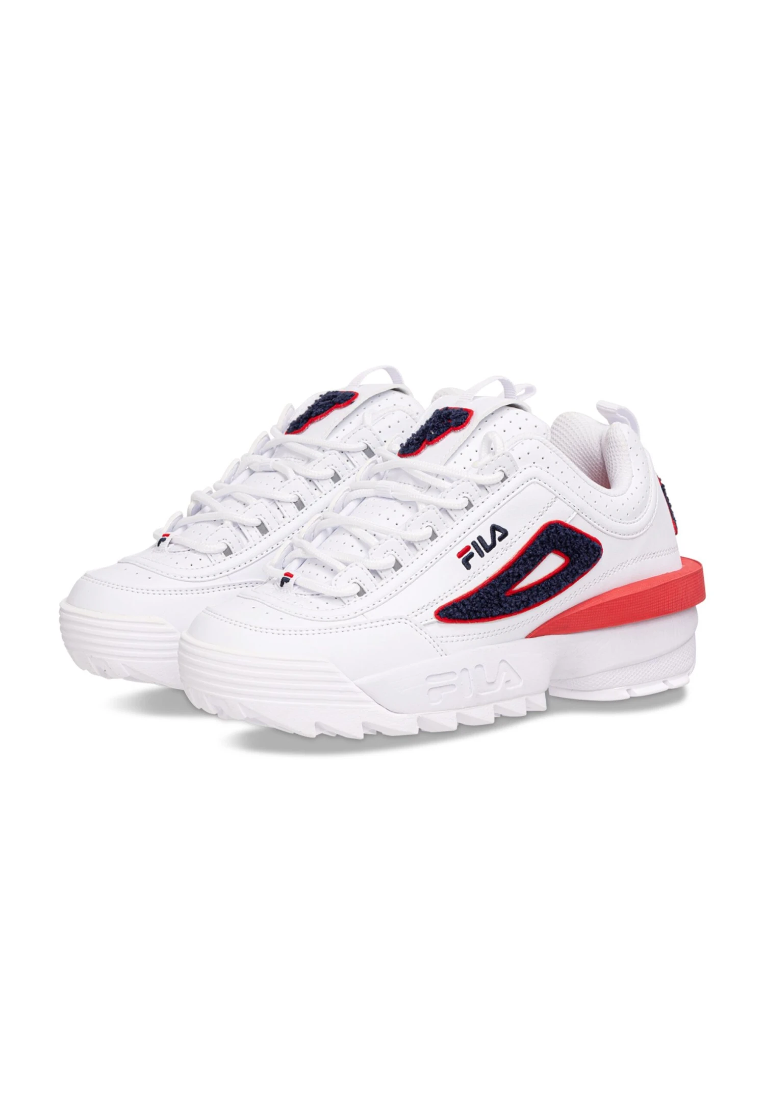 Disruptor Patch - Sneakers Laag - White/Fila Navy 2 Disruptor Patch - Sneakers Laag - White/Fila Navy - Afbeelding 2