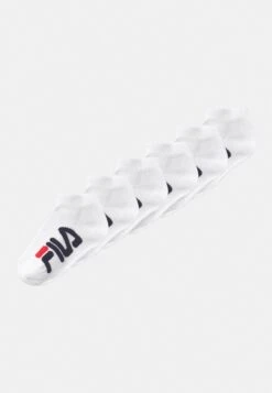 Fila Junior Invisible Unisex 6 Pack - Sokken - White
