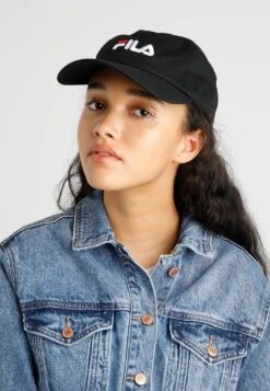 Fila Dad Cap Linear Strap Back - Pet - Black -Fila Verkoopwinkel a60eacc204374ad7ab1413fc1978410c