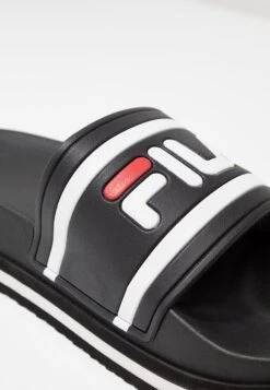 Fila Morro Bay Zeppa - Muiltjes - Black -Fila Verkoopwinkel a97e48b5e736474ca0a53735db21b263