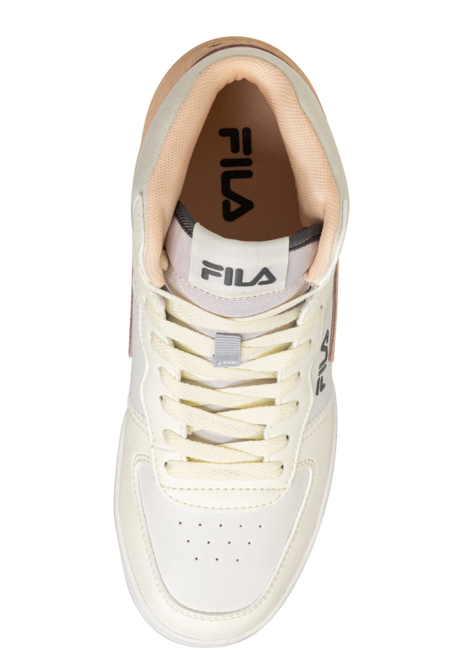 Fila Noclaf - Sneakers Hoog - White Vanilla Cream 3 Fila Noclaf - Sneakers Hoog - White Vanilla Cream - Afbeelding 3