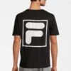 Fila Borne - T-Shirt Print - Schwarz