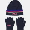 Fila Berea Beanies Gloves Set Unisex - Handschoenen - Black Iris