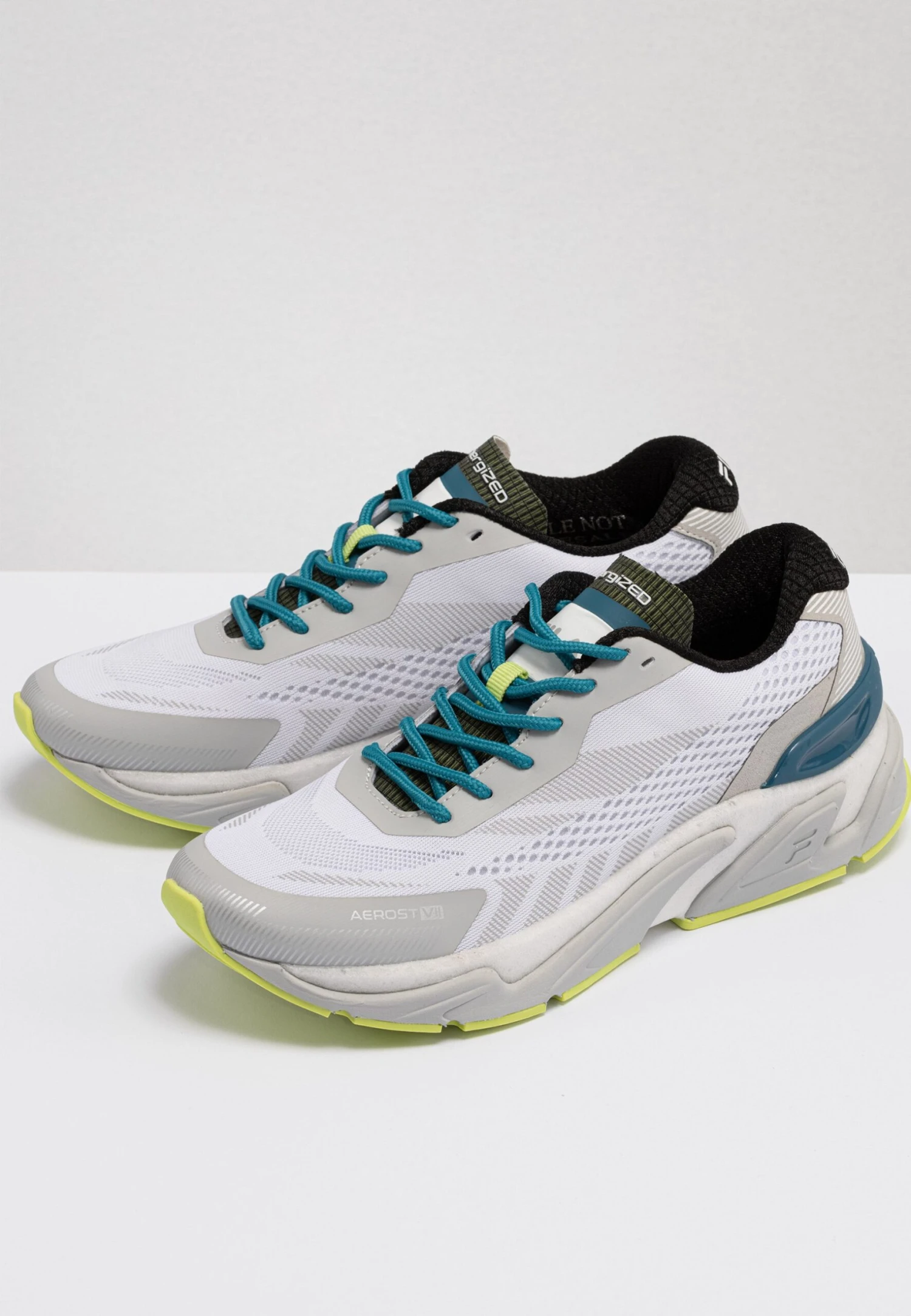 Fila Footwear Raceway - Hardloopschoenen Neutraal - Gray Violet-Safety Yellow Blue Coral 7 Fila Footwear Raceway - Hardloopschoenen Neutraal - Gray Violet-Safety Yellow Blue Coral - Afbeelding 7