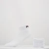 Fila Quarter Plain 6 Pack - Sokken - White