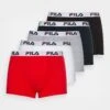 Fila Man Socks Italia 5 Pack - Onderbroeken - Black/White/Grey/Navy/Red