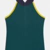 Fila Top Laura Girls - Top - Dark Green/Yellow/Navy