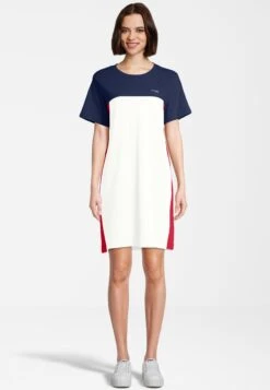 Fila Balikesir - Jerseyjurk - Bright White-Medieval Blue True Red