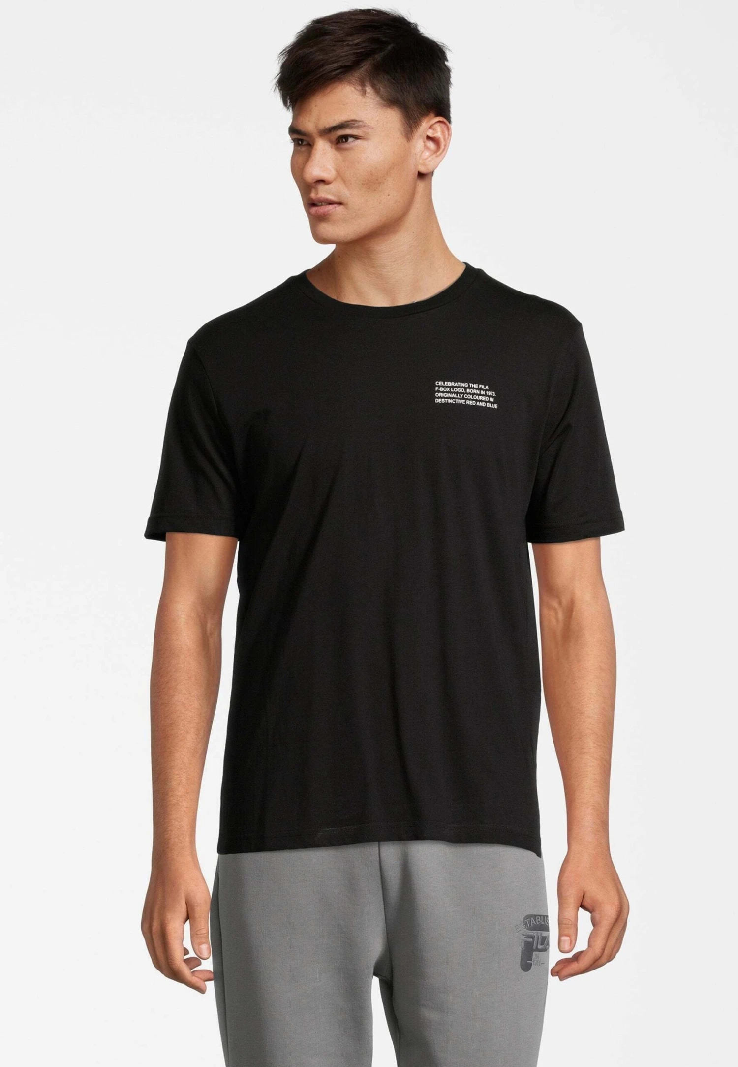 Fila Borne - T-Shirt Print - Schwarz 3 Fila Borne - T-Shirt Print - Schwarz - Afbeelding 3