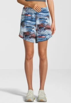 Fila Shorts - Blue Acrylic Pouring Aop