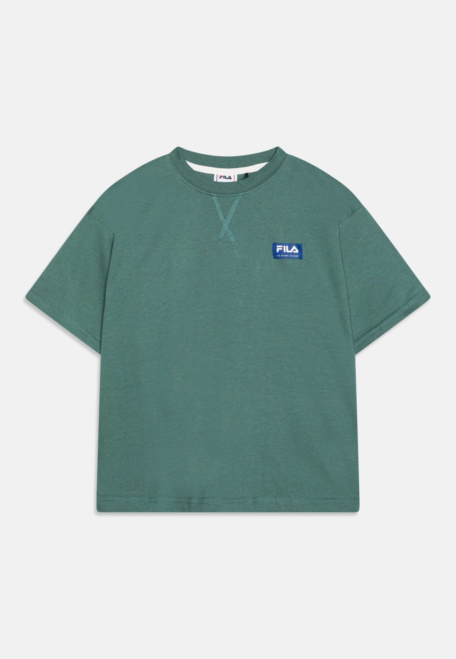 Fila Toutendorf Oversized Unisex - T-Shirt Basic - Blue Spruce 1 Fila Toutendorf Oversized Unisex - T-Shirt Basic - Blue Spruce
