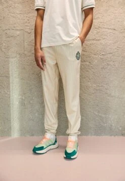 Fila Taarstedt Striped Track Pants - Trainingsbroek - Fields Of Rye/Antique White