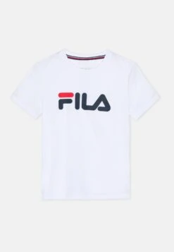 Fila Logo Kids Unisex - Sport T-Shirt - White