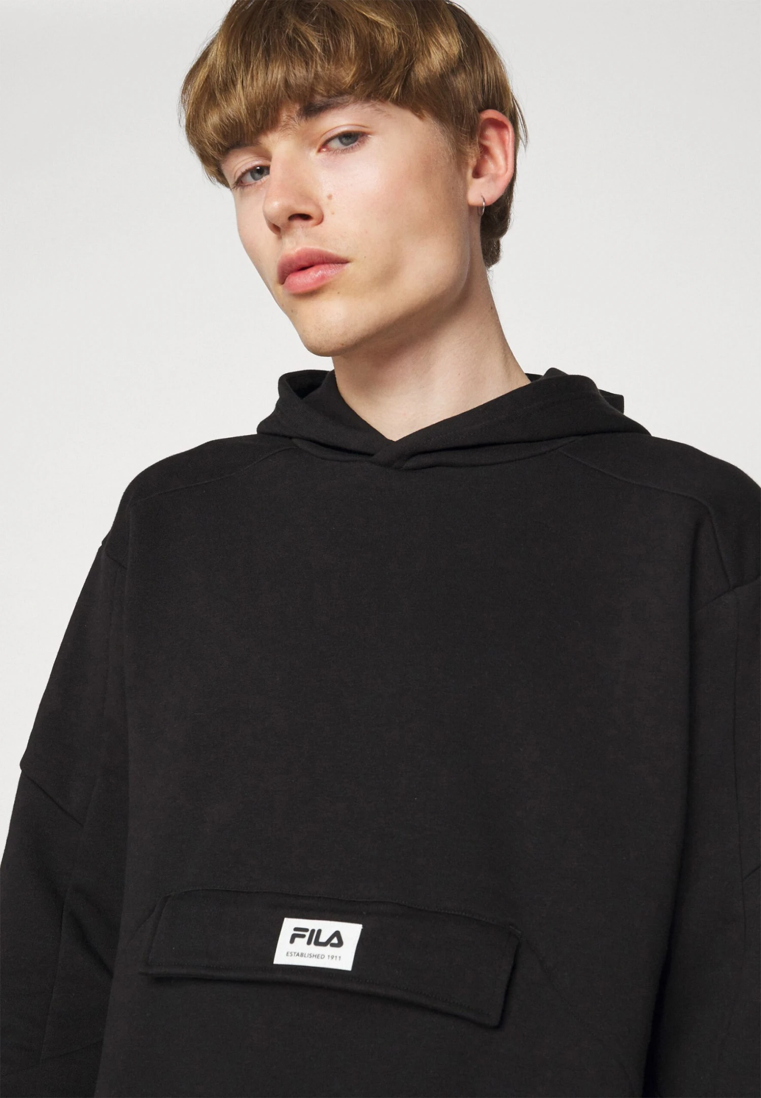 Fila Touba Hoody - Sweater - Black 6 Fila Touba Hoody - Sweater - Black - Afbeelding 6