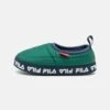 Fila Comfider Kids Unisex - Pantoffels - Green/Navy