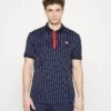 Fila Stripes - Poloshirt - Navy/White
