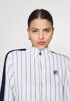 Fila Hala Track Jacket - Lichte Jas - Blanc De Blanc/Black Iris -Fila Verkoopwinkel da2fb4a74bd94682a73b2e24c9cdf5da