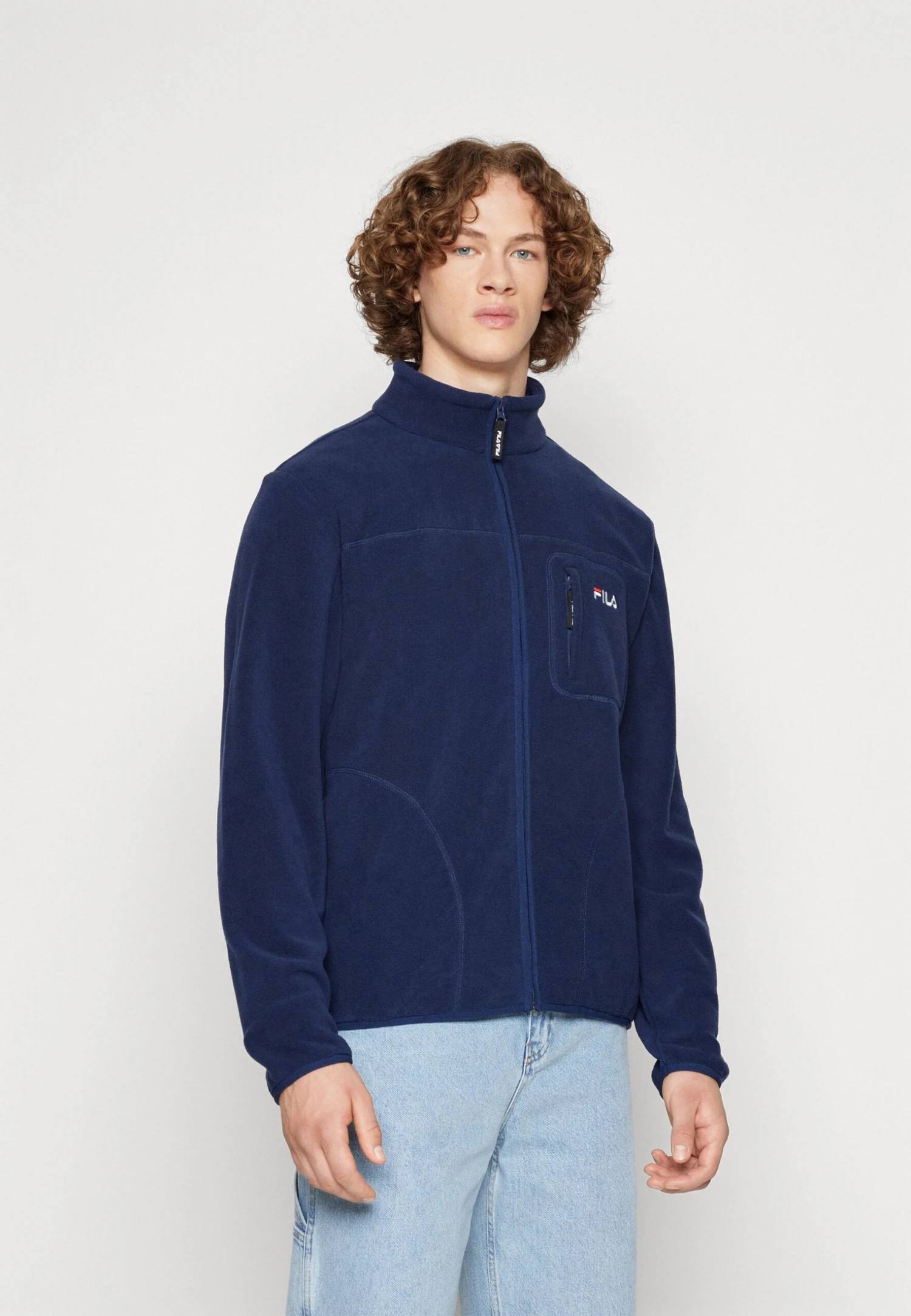 Fila Bleiburg - Fleecejas - Black Iris 3 Fila Bleiburg - Fleecejas - Black Iris - Afbeelding 3