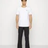 Fila Brod Tee 2 Pack - T-Shirt Basic - Bright White/Black Beauty