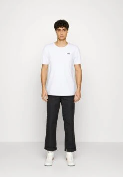 Fila Brod Tee 2 Pack - T-Shirt Basic - Bright White/Black Beauty