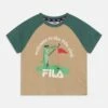 Fila Teschendorf Tee Unisex - T-Shirt Print - Fields Of Rye/Blue Spruce