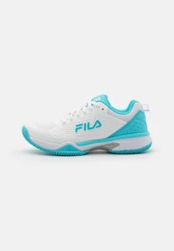 Fila Sabbia Lite 2 - Tennisschoenen Voor Kleibanen - White/Blue Radiance