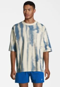 Fila Capoliveri Aop- T-Shirt Print - Antique White Water Abstract Aop